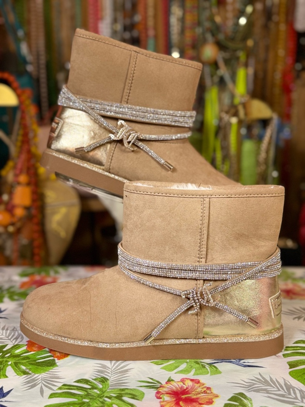 Juicy Couture NWOT Kander Embellished Booties